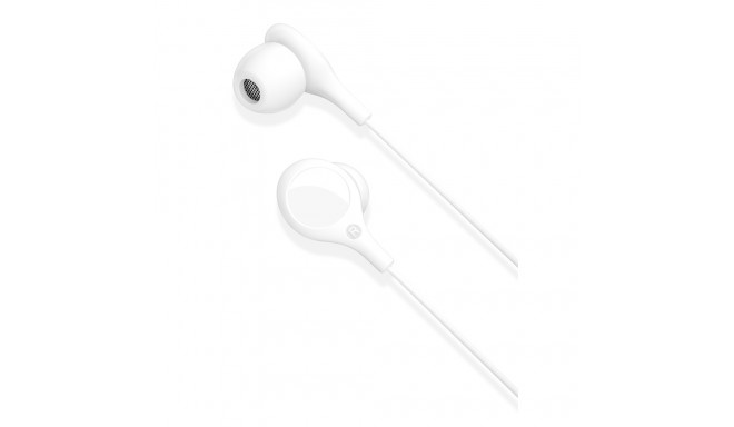 Écouteurs Filaires XO EP46 Jack 3.5MM Avec Réduction De Bruit - Blanc