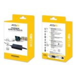 Chargeur Universel Pour Ordinateur Portable ACCSUP Slim 65W Noir