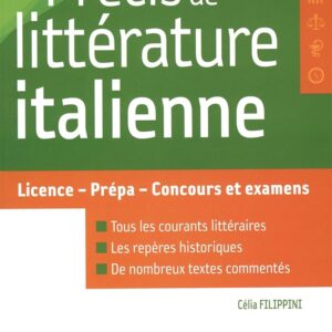 Précis De Littérature Italienne / Celia Filippini (Auteur)