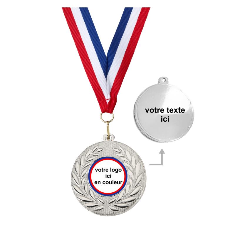 Medaille 40mm Ar France Sport L'Argent