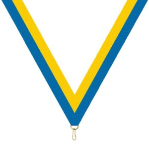 Ruban France Sport P.195 22mm Jaune / Bleu / Jaune / Bleu