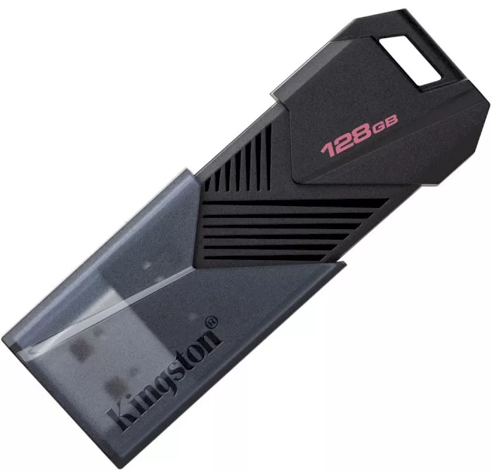 KINGSTON Technology Datatraveler 128Gb Portable USB 3.2 Gen 1 Exodia Onyx