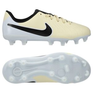 Chaussures De Football NIKE Legend 10 Club FG / MG Lemonade / Black-MTLC Gold Coin 40