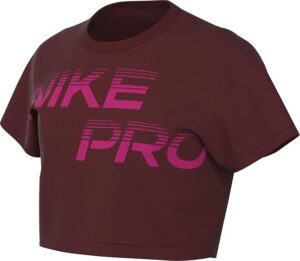 T-Shirt NIKE G NK DFCT Crop SE+ Pour Enfant - Rouge