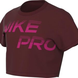 T-Shirt NIKE G NK DFCT Crop SE+ Pour Enfant - Rouge