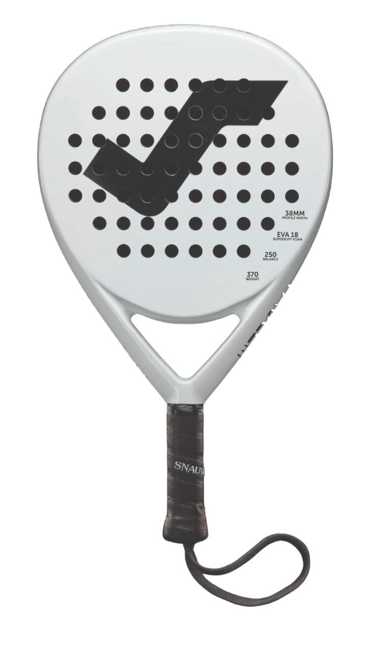 Raquette De Padel SNAUWAERT 370 Blanche