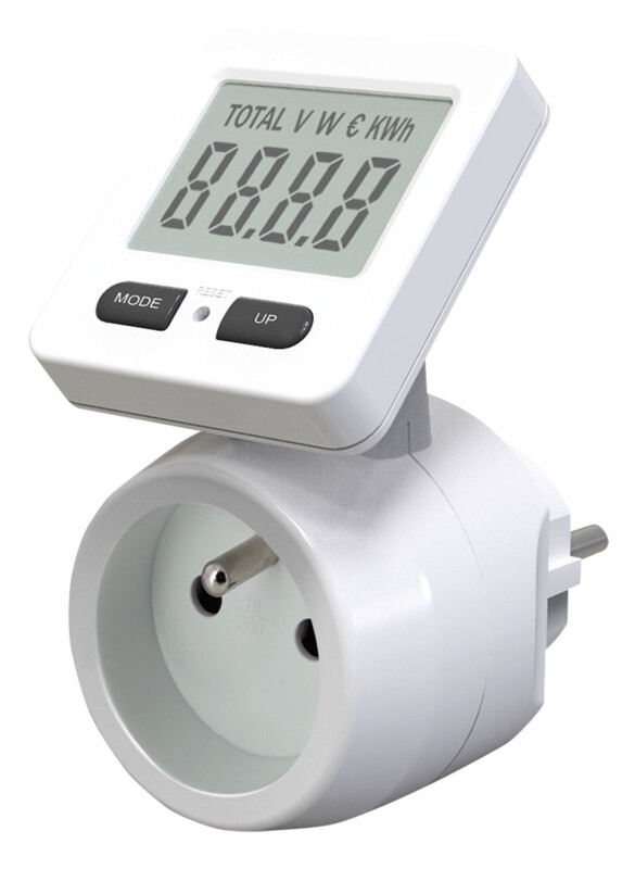 Wattmètre REVOLT Avec Écran Pivotant À 180° - Jusqu'À 3.680 W
