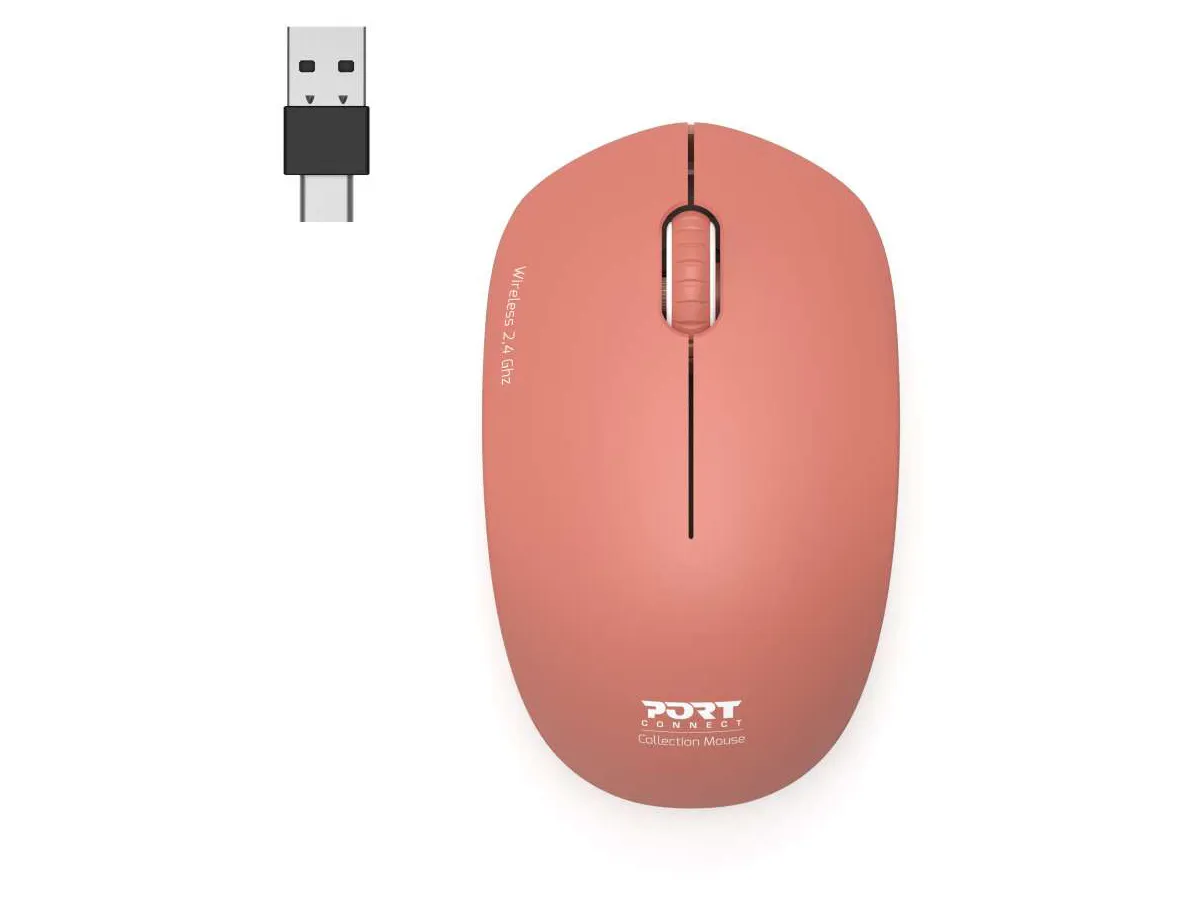 Souris Bureau Ambidextre PORT DESIGNS Connect Collection Sans fil - 2.4 GHz