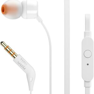Écouteurs Filaires JBL T160 - Blanc