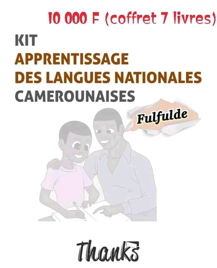 Kit Apprentissage Des Langue Nationales Camerounaises - Fulfulde