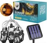 Guirlande Lumineuse Solaire LED 30 Lanternes 6,5m IP64 FOREVER
