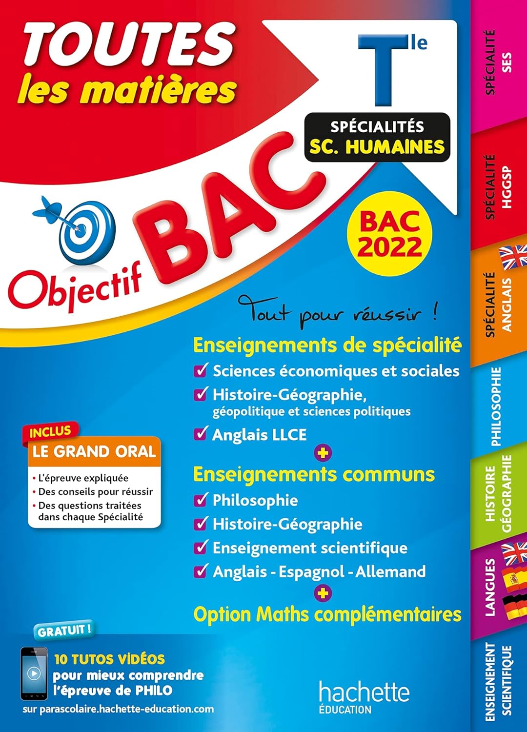 Objectif Bac Toutes Les Matières Terminales SP