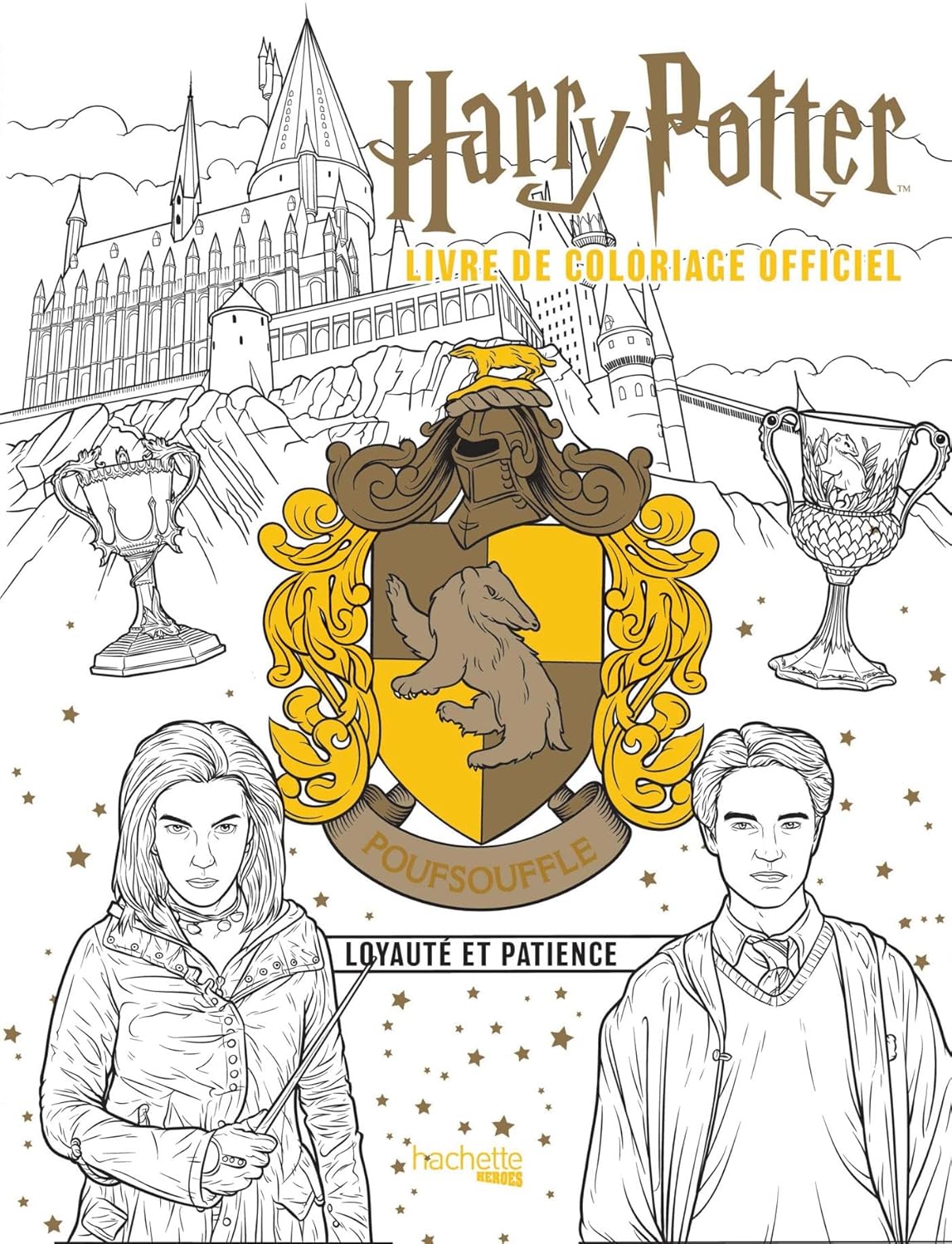 Harry Potter - Poufsouffle - Le Livre De Coloriage Officiel: Loyauté Et Patience
