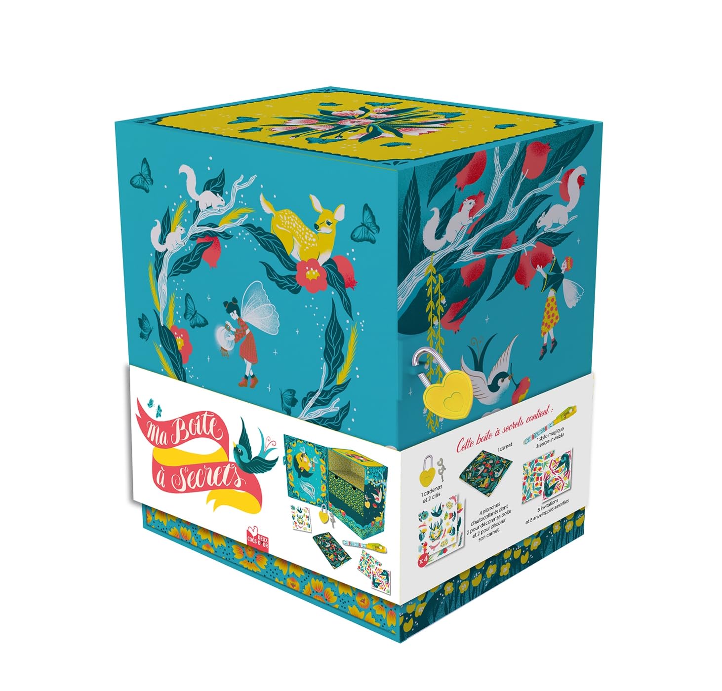 Les Ateliers De Manon Bucciarelli - Coffret À Secrets - Coffret Avec Accessoires / Manon Bucciarelli (Illustrations)