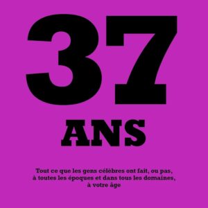 37 Ans / Frédéric Taddeï (Auteur)