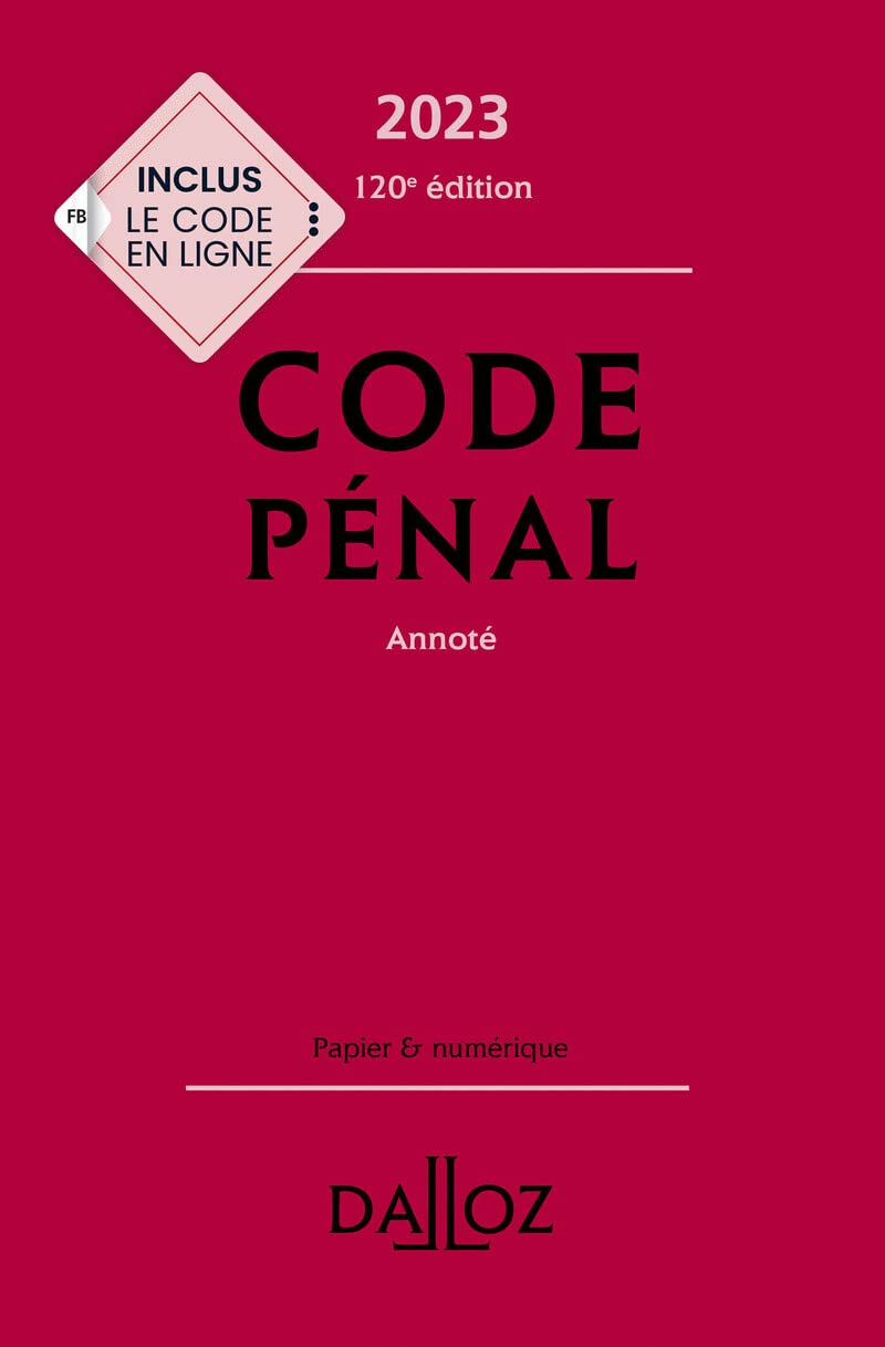 Code Pénal 2023 120ed - Annoté / Yves Mayaud (Auteur)