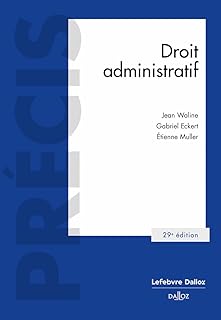 Droit Administratif 29ed / Gabriel Eckert (Auteur), Jean Waline (Auteur), Etienne Muller (Auteur)