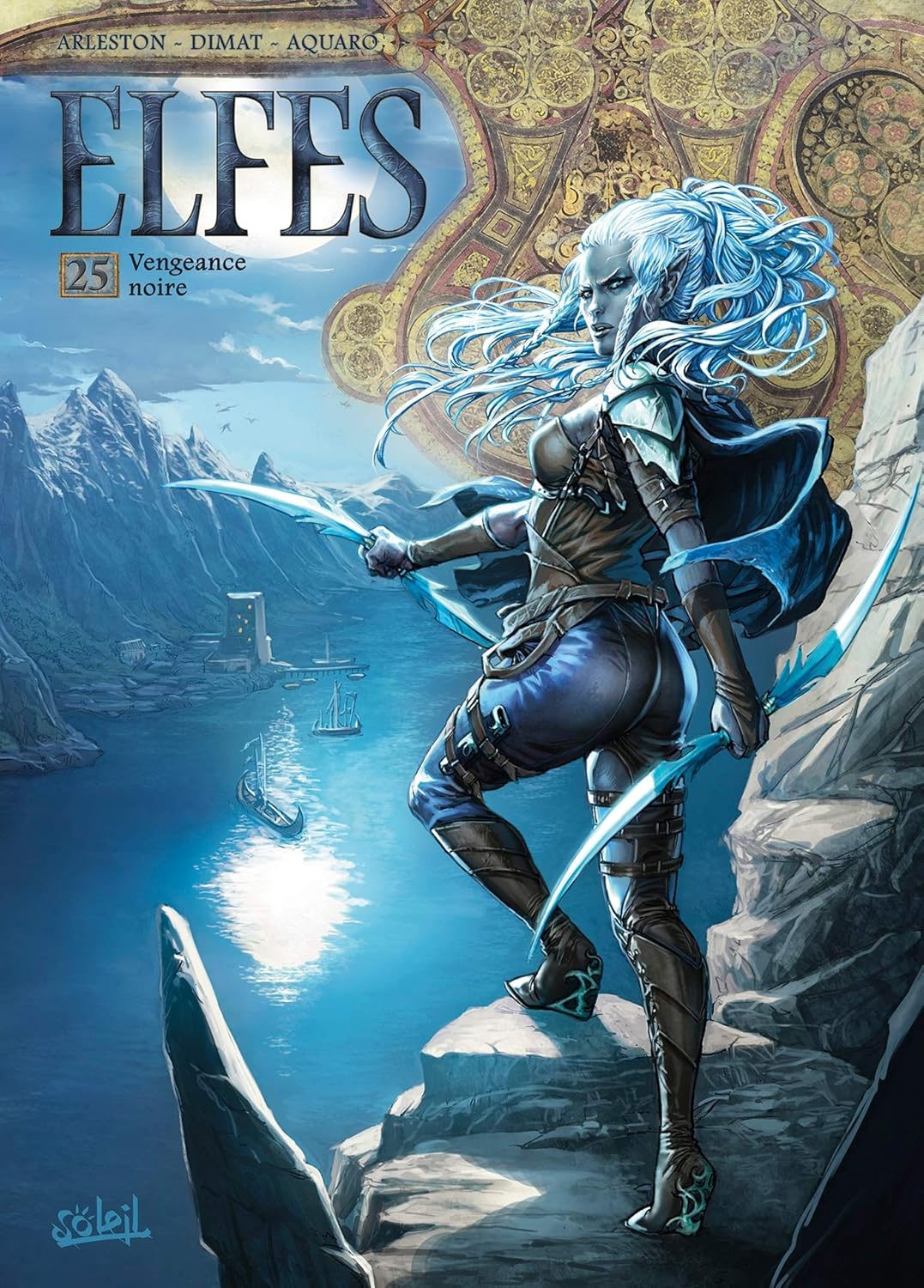 Elfes 25: Vengeance Noire/ Christophe Arleston (Avec la contribution de), Dana Dimat (Dessins)