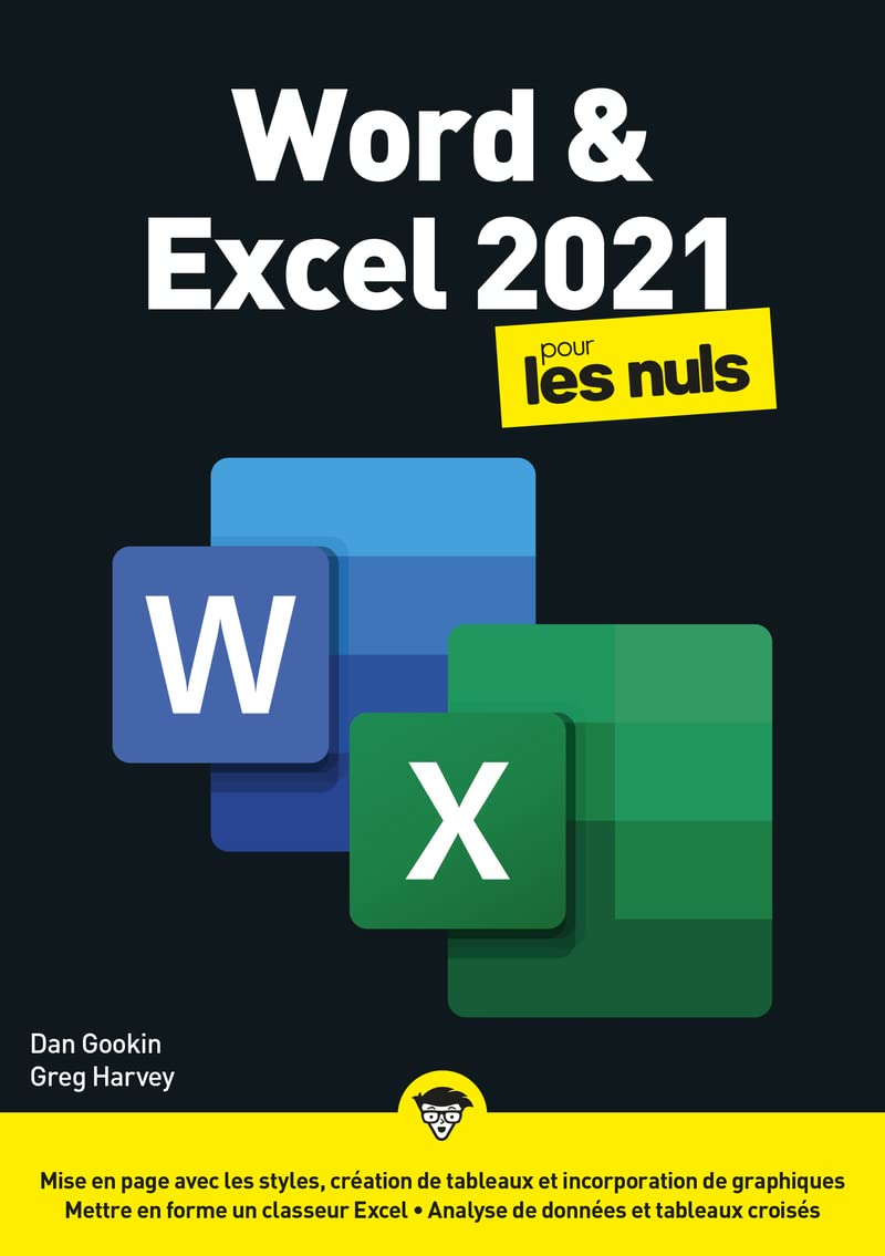 Word Et Excel 2021 Mégapoche Pour Les Nuls / Greg Harvey (Auteur), Dan Gookin (Auteur)