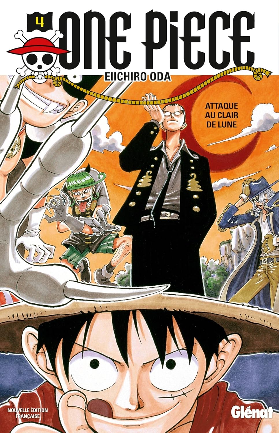 One Piece - Édition Originale - Tome 04: Attaque Au Clair De Lune / Eiichiro Oda (Auteur)