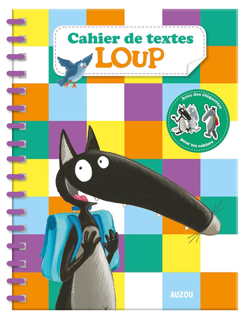 Cahier De Textes Du Loup / Orianne Lallemand (Auteur), Éléonore Thuillier (Illustrations)