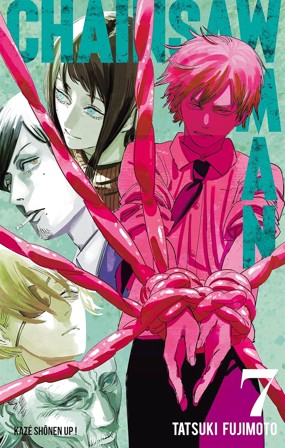 Chainsaw Man T07 / Tatsuki Fujimoto (Avec la contribution de, Dessins)