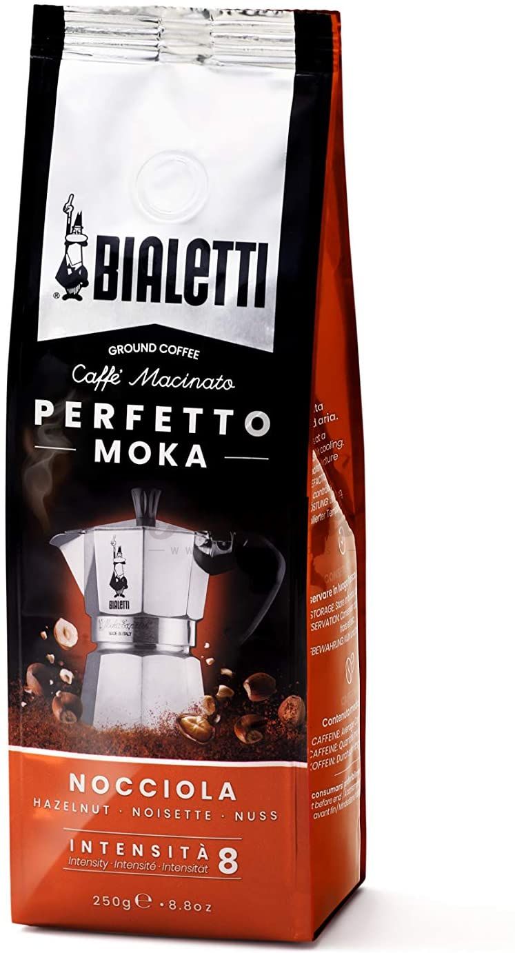 Café Moulu BIALETTI Perfetto Moka Nocciola Noir