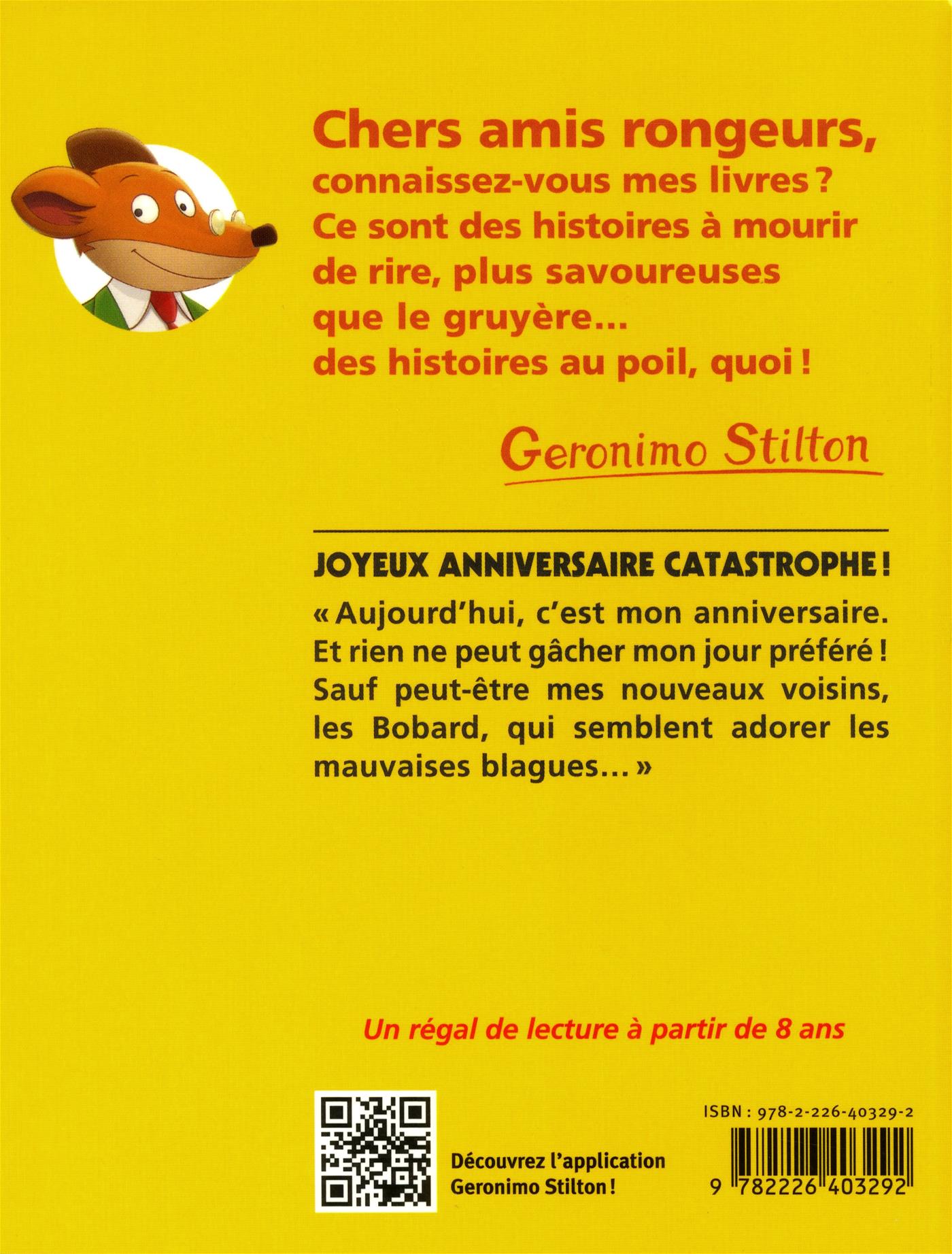 Geronimo Stilton T.85 Joyeux Anniversaire.