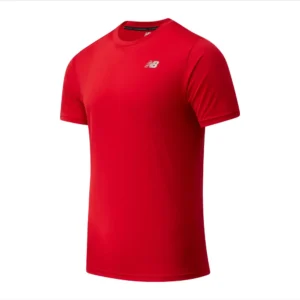 T-Shirt De Course NEW BALANCE MT11205REP Pour Homme - Rouge