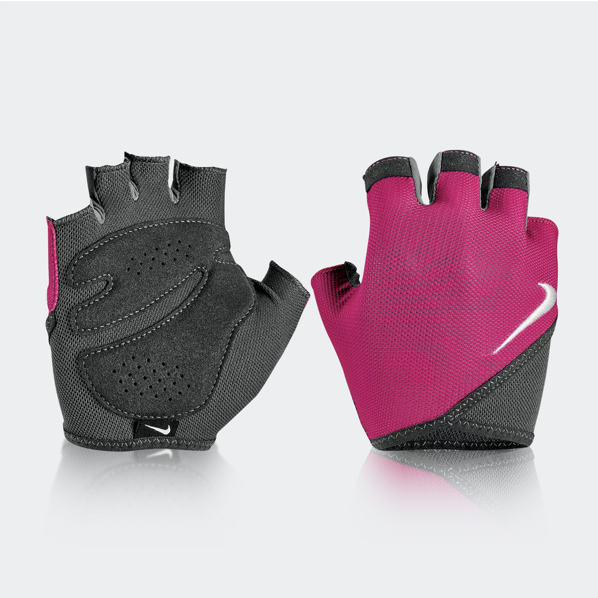 Gants De Fitness NIKE W Gym Essential FG Pour Femme - Rose / Noir