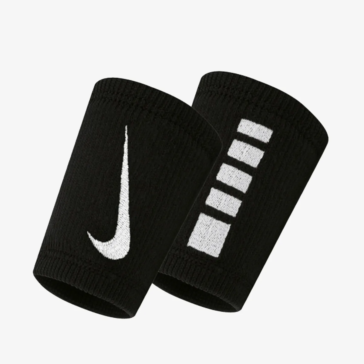 Manchons NIKE Elite Doublewide Wristbands 2 PK - Noir