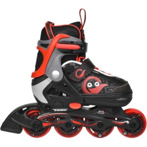 Roller UP2GLIDE Rabais - Pour Enfant - Noir/Rouge