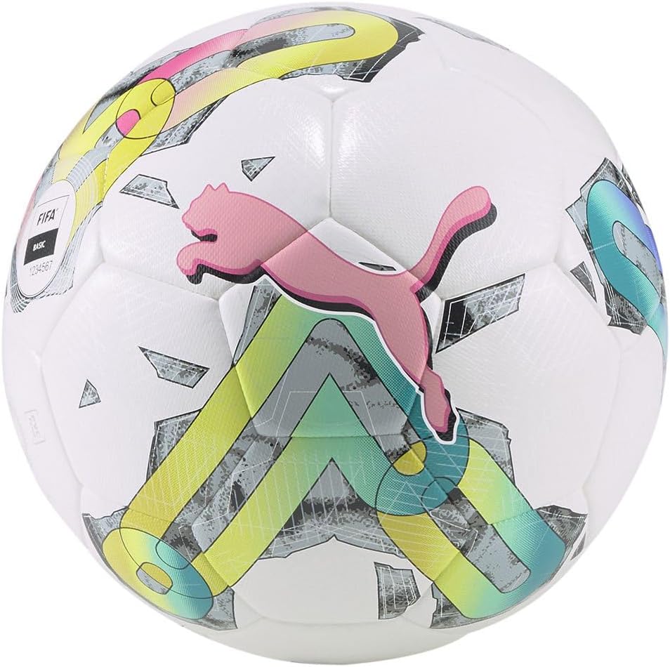 Ballon De Football PUMA Orbita 4 HYB FIFA Basic 083778-01 (Taille 5) - Blanc