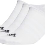 Chaussettes ADIDAS Invisibles Fines Et Légères (3 Paires) - Blanc / Noir