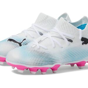 Crampons De Football Pour Enfant PUMA Future 7 Match FG/AG JR - Blanc