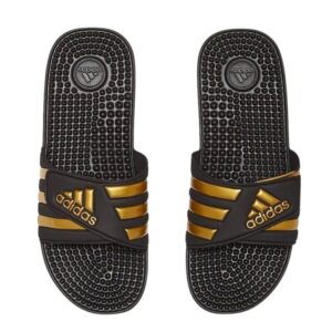 Claquettes ADIDAS Adissage EG6517 Noir Doré