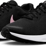 Chaussures De Course NIKE Revolution 7 Pour Femme - Noir/ Blanc/ Rose