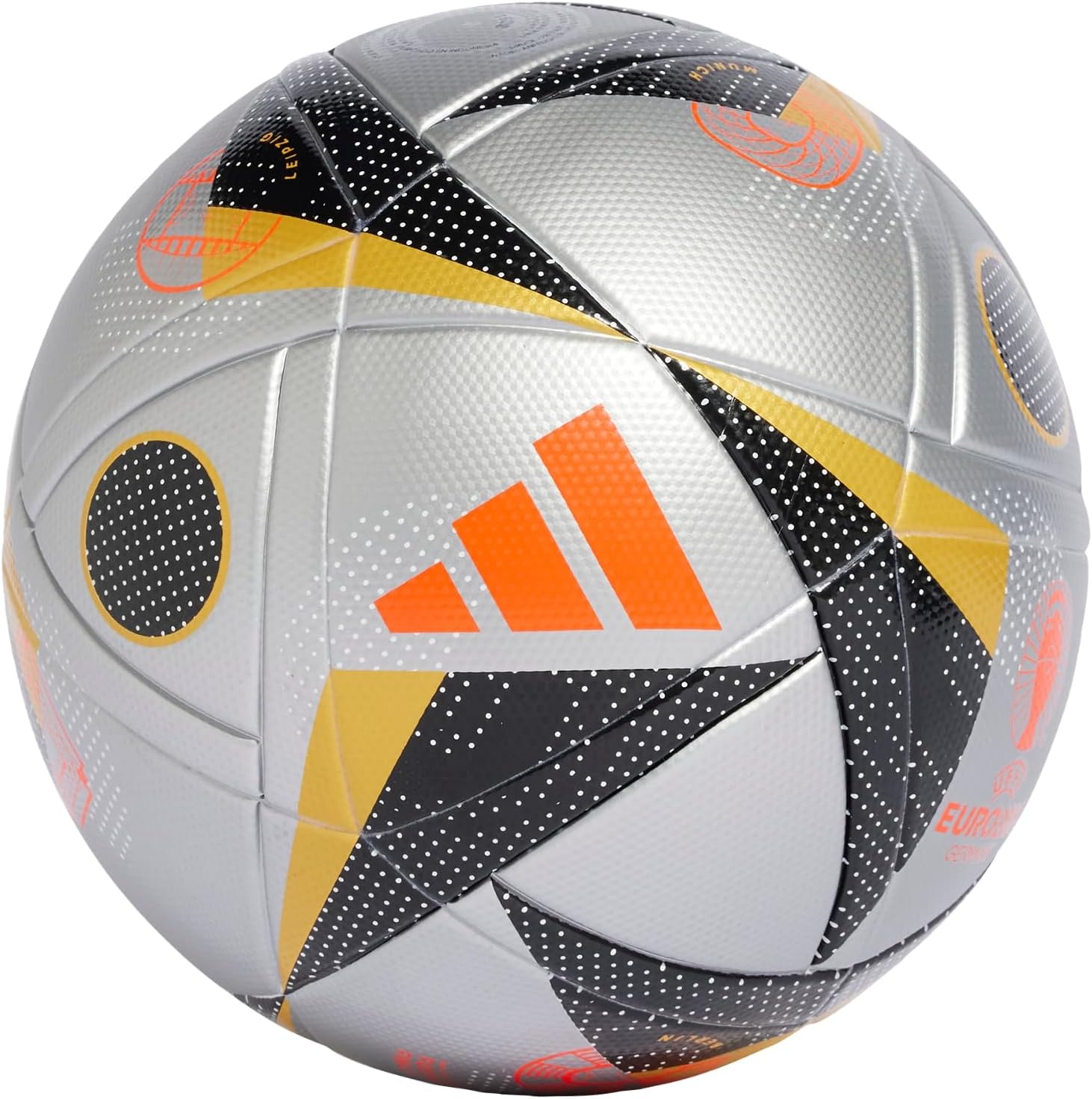 Ballon De Football ADIDAS Euro24 LGE F IX4046 - Argent Métallisé