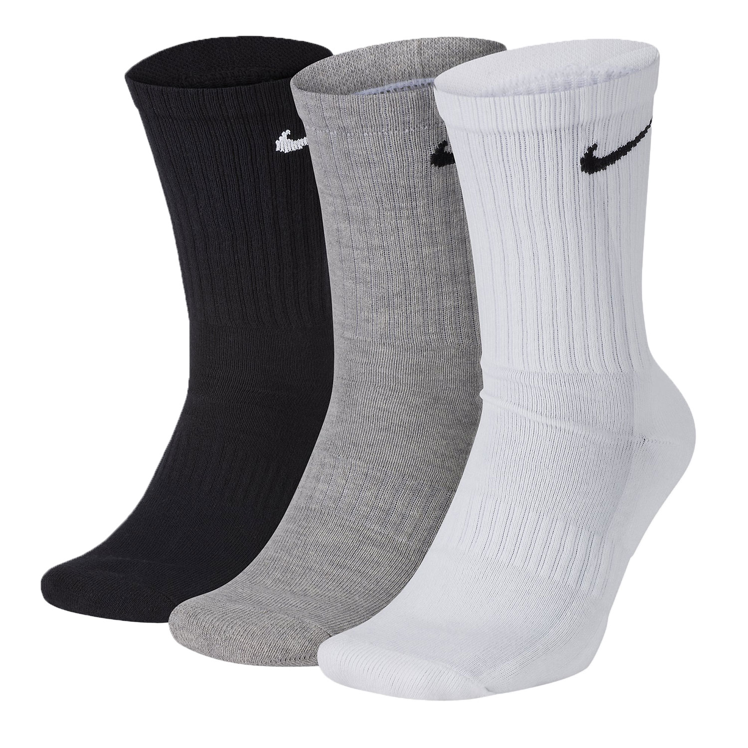 Lot De 3 Paires De Chaussettes NIKE Everyday Cushioned SX7664-964 S : 34-38
