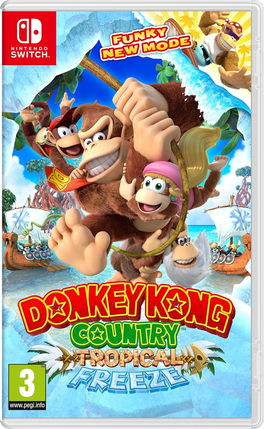 Donkey Kong country Tropical Freeze NINTENDO Switch