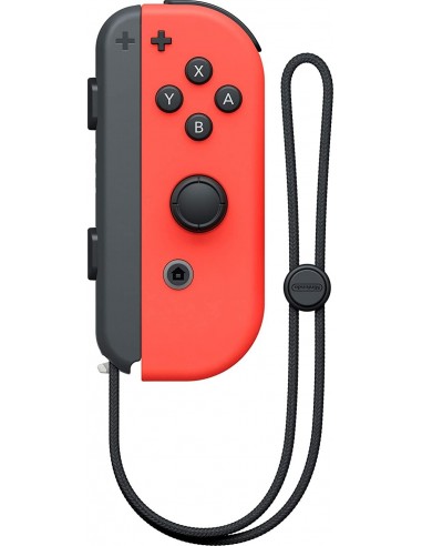 Manette Droite Sans Fil Bluetooth NINTENDO Joy-Con - Rouge Néon