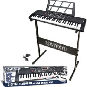 Clavier Numérique SIGMA De 54 Touches Polyphonie 8 Notes - Noir / Blanc