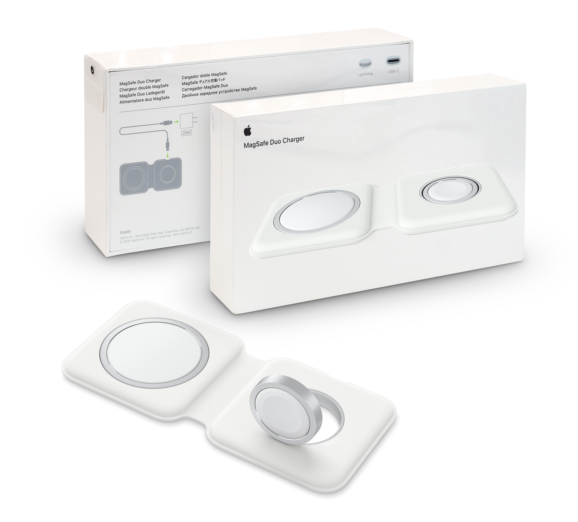 Chargeur Duo MAGSAFE - Blanc