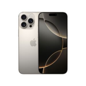APPLE iPhone 16 Pro Max 6,9" 5G - 512 Go - Double SIM - Titane Naturel