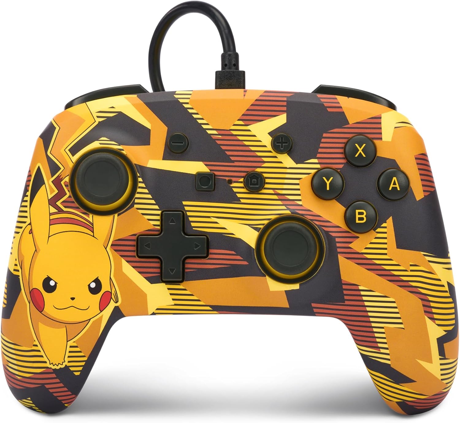 Manette Filaire Améliorée POWERA Pikachu Pour NINTENDO Switch