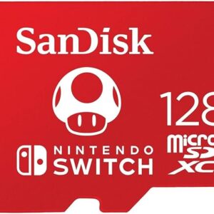 Carte Mémoire MicroSDXC UHS-I SanDisk 128GB Pour NINTENDO Switch