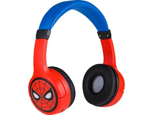 Casque Bluetooth Sans Fil BOL Spiderman Avec Limite De Volume - Bleu / Rouge