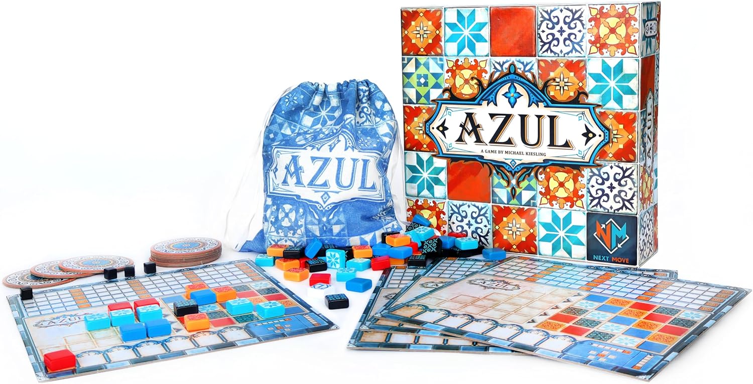 Jeu De Stratégie ASMODEE Azul - Récompensé As d'Or - Jeu de Société