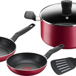 Batterie De Cuisine 5 Pièces TEFAL Super Cook B460S584