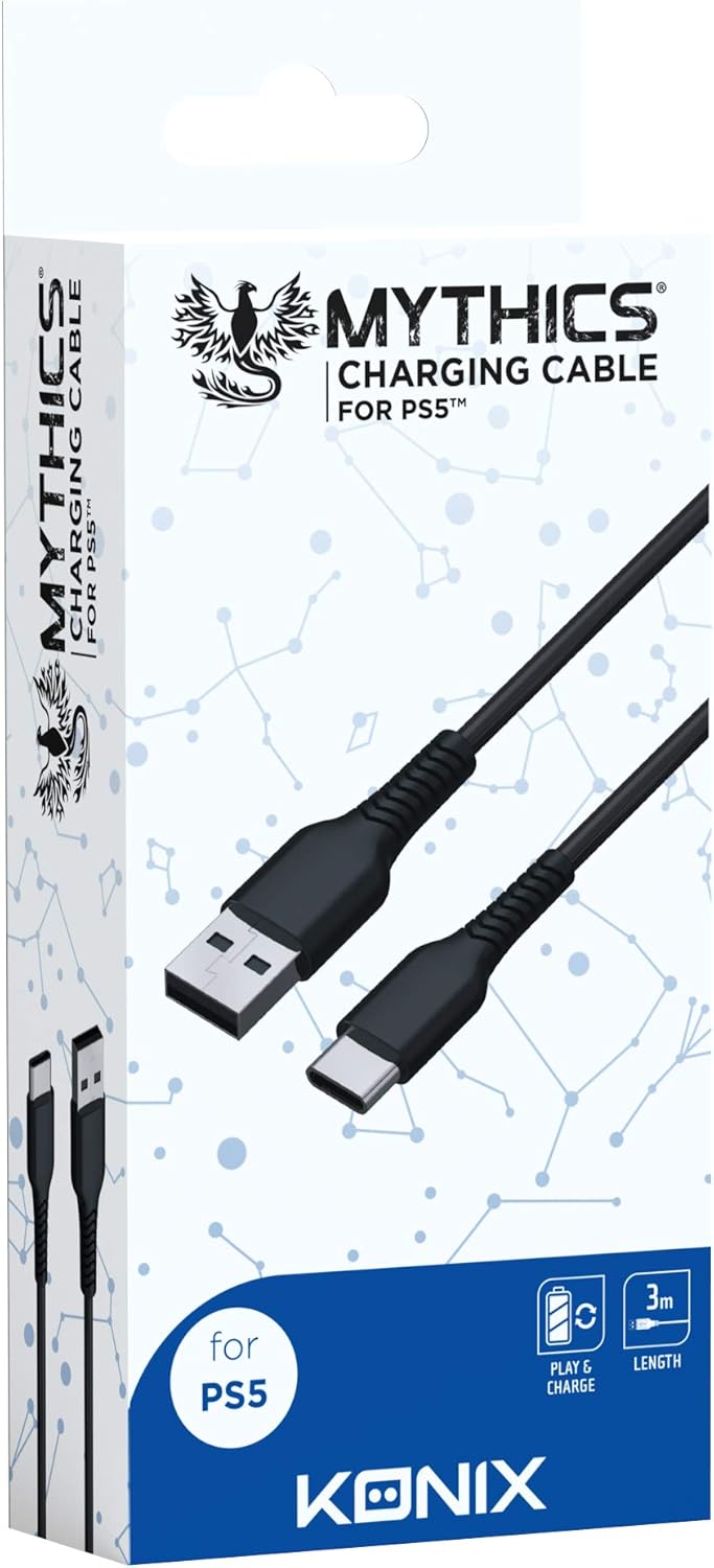 Câble De Charge Pour Manette PlayStation 5 - Mythics